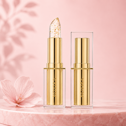 NOVIRA AuraBloom Crystal Elixir | Farbwechselnder Lippenstift