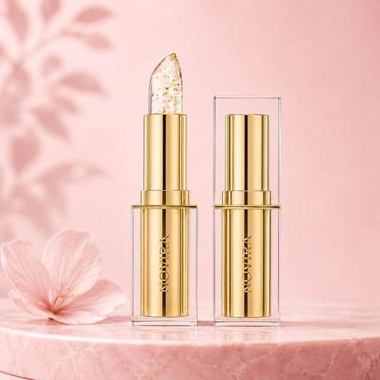 NOVIRA AuraBloom Crystal Elixir | Farbwechselnder Lippenstift