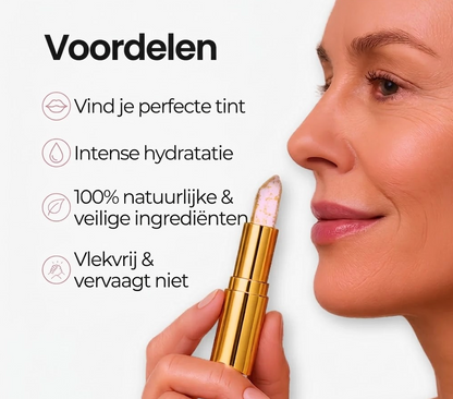 NOVIRA AuraBloom Crystal Elixir | Farbwechselnder Lippenstift