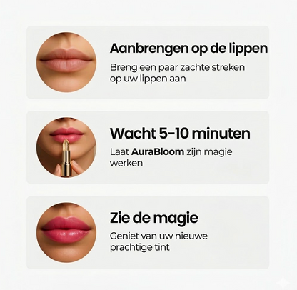NOVIRA AuraBloom Crystal Elixir | Farbwechselnder Lippenstift